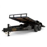 Siton Heavy-Duty Hydraulic Tilt Deck Tandem Axle Trailer