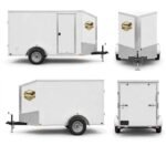 Siton Enclosed V-Nose Cargo Trailer with Side Entry Door - Image 2